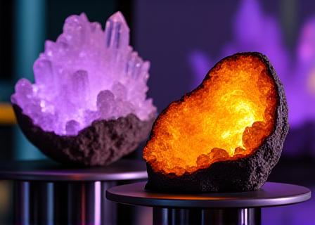 Clean modern retail display